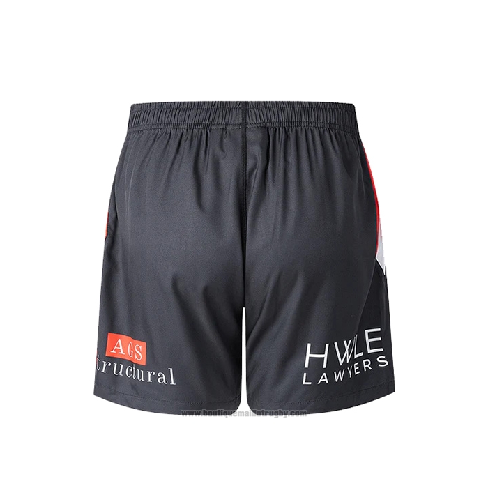Shorts St George Illawarra Dragons Rugby 2026 Noir
